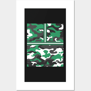 Match Point - Camouflage Tennis Posters and Art